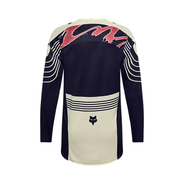 חולצת רכיבה פוקס שחור/צהוב – FOX Flexair Inning Jersey גב החולצה