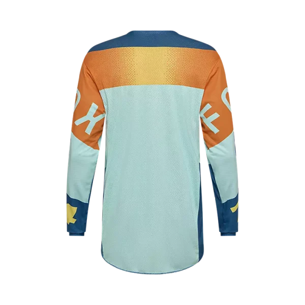 חולצת רכיבה פוקס כחול/כתום – FOX 360 Tine Jersey גב