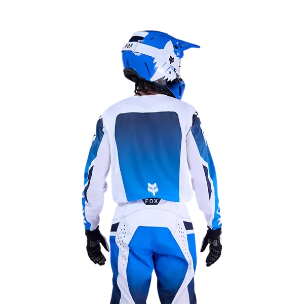 חולצת רכיבה פוקס כחול – FOX 180 Shield Jersey דוגמן גב
