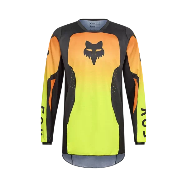 חולצת רכיבה פוקס צהוב זוהר – FOX 180 Shield Jersey - XL