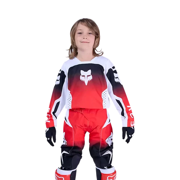 חולצת רכיבה ילדים פוקס אדום – FOX YOUTH 180 Shield Jersey דוגמן