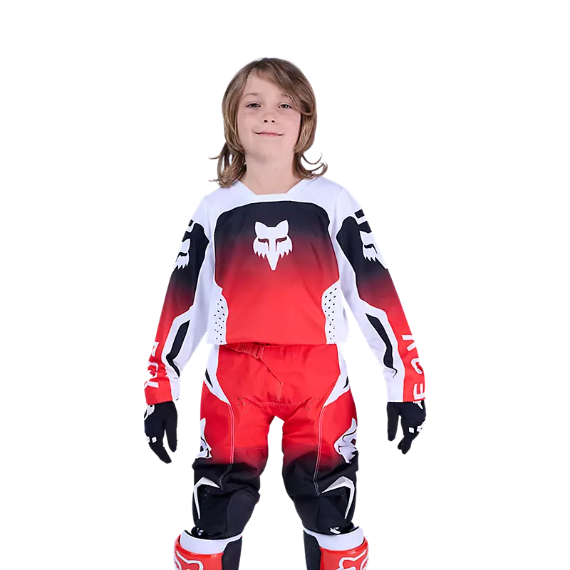 חולצת רכיבה ילדים פוקס אדום – FOX YOUTH 180 Shield Jersey דוגמן