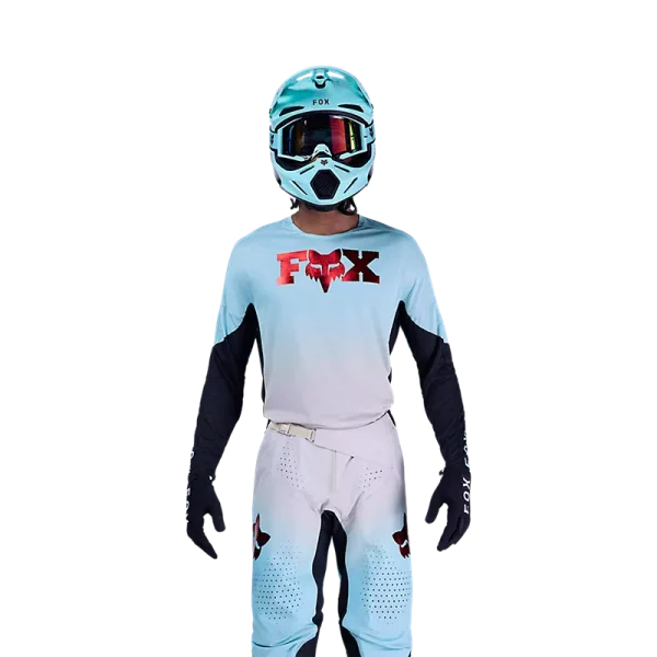 חולצת רכיבה פוקס טורקיז – FOX 360 Drip Jersey דוגמן