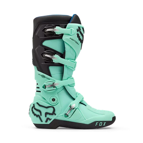 מגפי רכיבה FOX Motion טורקיז – מבט צד