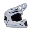 קסדת שטח FOX V3 RS Fracture לבן – מבט קדמי