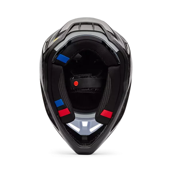 קסדת שטח פוקס לבן – FOX V3 RS Ghost מבט מלמטה