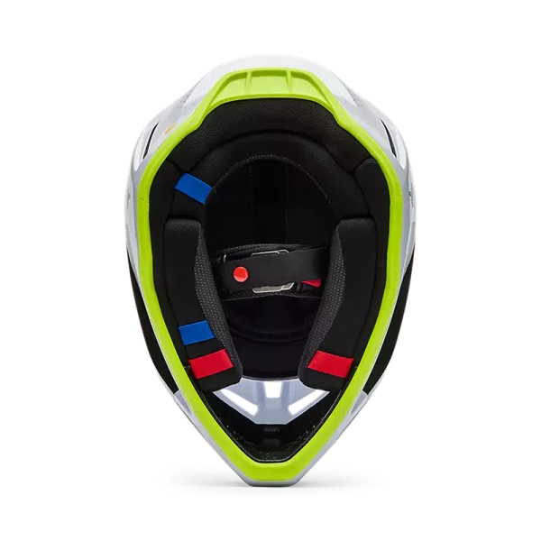 קסדת שטח פוקס לבן – FOX V3 Tine מלמטה