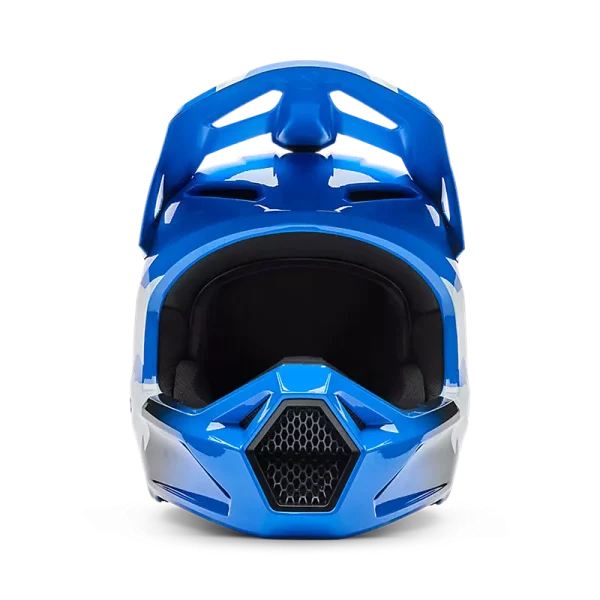 קסדת FOX V1 Shield כחול – מבט קדמי