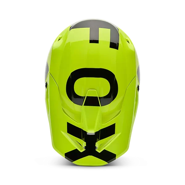 קסדת שטח פוקס צהוב – FOX V1 Shield מלמעלה