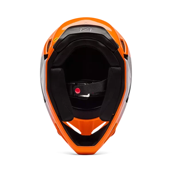 קסדת שטח פוקס כתום – FOX V1 Shield מלמטה