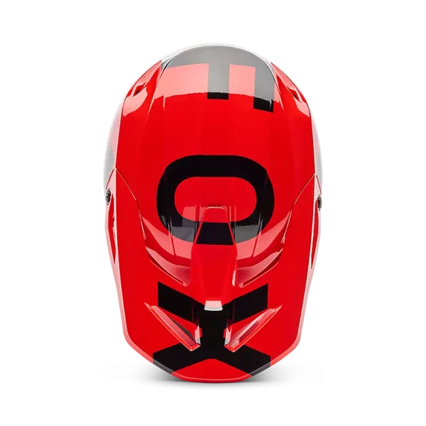 קסדת שטח פוקס אדום – FOX V1 Shield מלמעלה