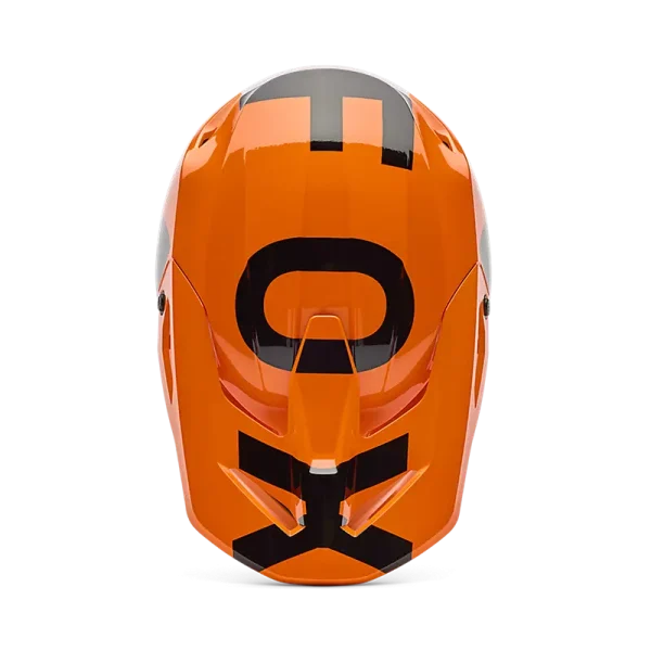 קסדת שטח פוקס כתום – FOX V1 Shield למעלה