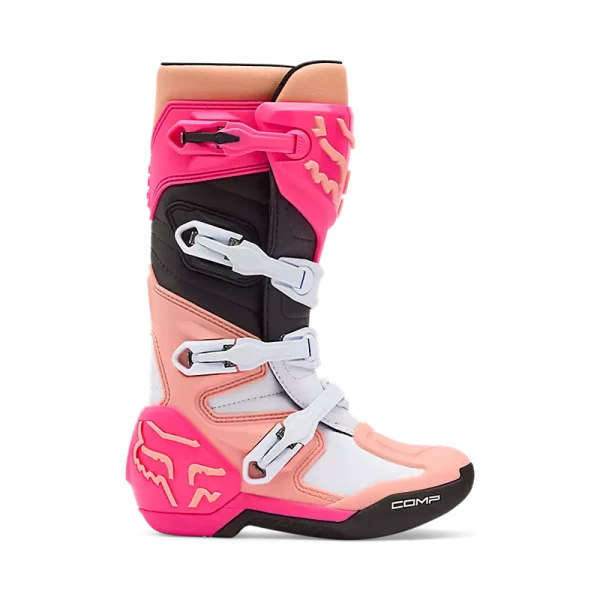 מגפי רכיבה נשים FOX W Comp ורוד – מבט צד