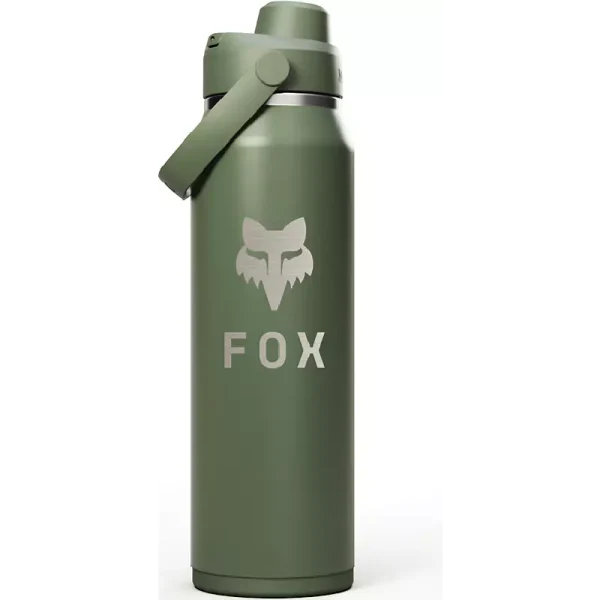 בקבוק מים FOX x Camelbak Thrive Chug ירוק כהה – מבט קדמי