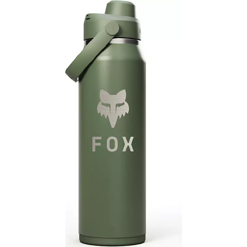 בקבוק מים FOX x Camelbak Thrive Chug ירוק כהה – מבט קדמי