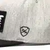 כובע Fasthouse Emblem אפור מבט צד