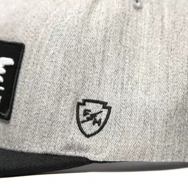 כובע Fasthouse Emblem אפור מבט צד