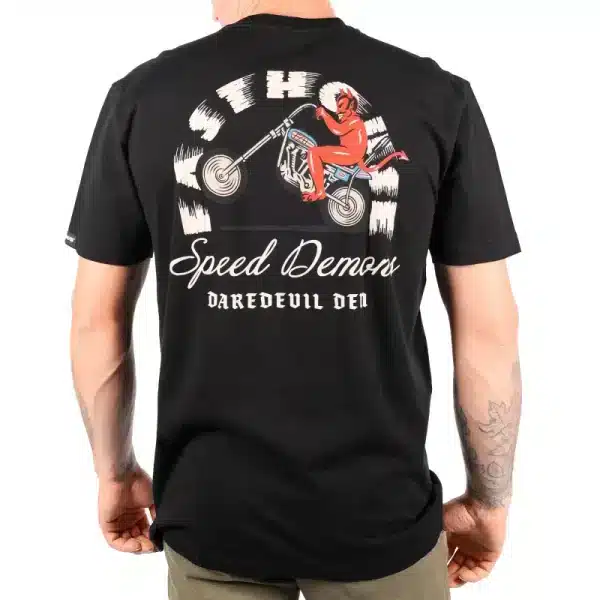 חולצה קצרה פסטהאוס שחור – Fasthouse Fallen