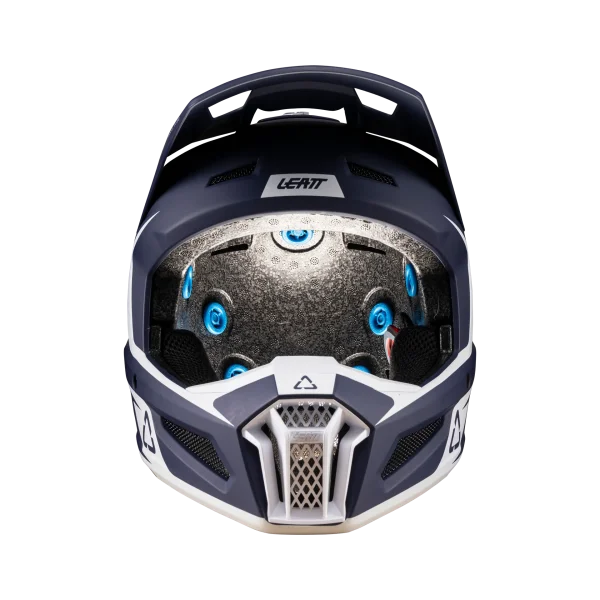 קסדת שטח LEATT MOTO 3.5 V26 כחול – מבט קדמי