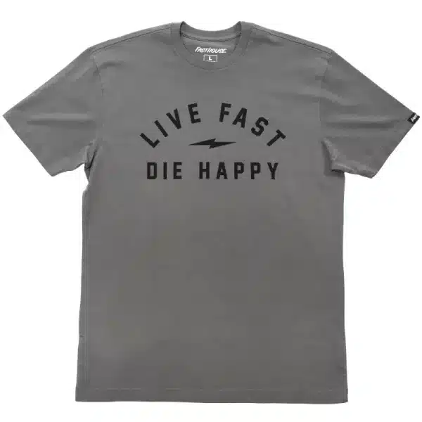 חולצה קצרה פסטהאוס אפור כהה – Fasthouse Wired Tee